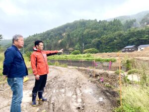 10/5　石川県珠洲市の被災地　大谷、高屋へ