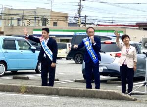 10/6　富山県富山市　女性後援会の宣伝